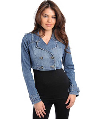 Cropped Denim Jacket