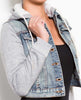 Denim Hooded Jacket Denim Hooded Jacket