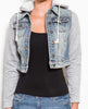 Denim Hooded Jacket Denim Hooded Jacket