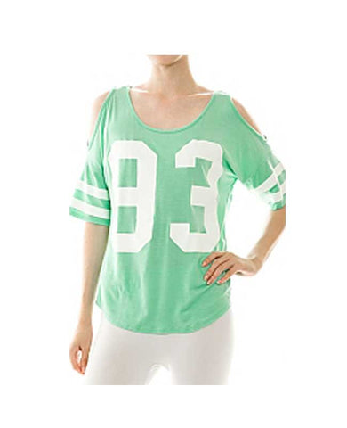 83 Cutout Shoulder Top