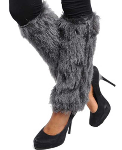 Fashion Faux Fur Leg Warmers