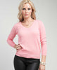 Light Pink Pullover Lightweight Sweater